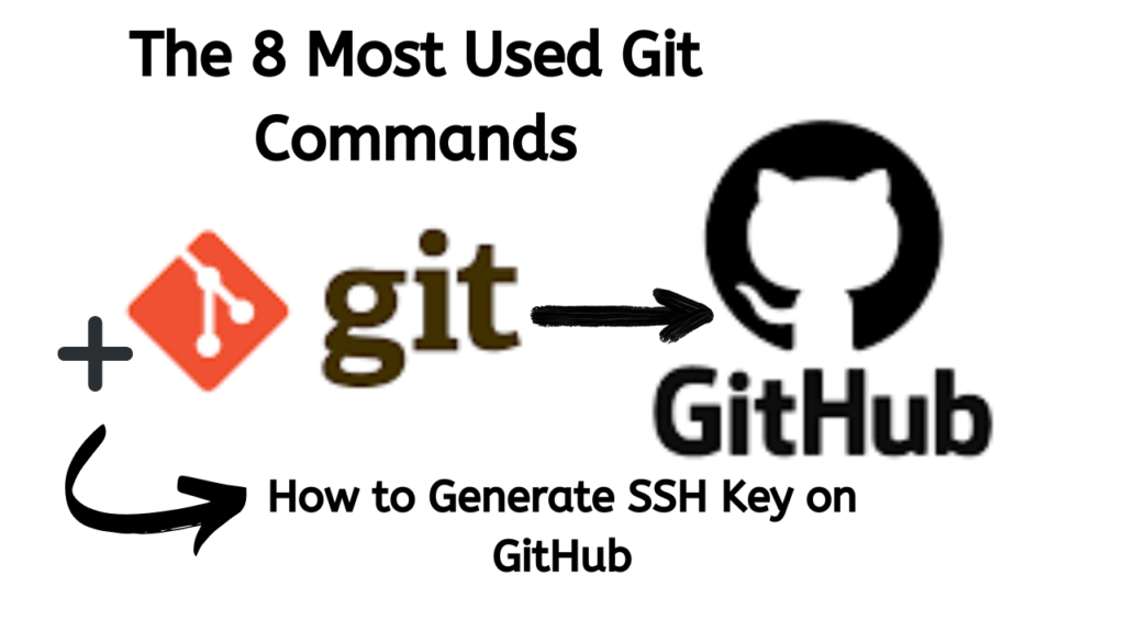 The 8 Most Used Git Commands and How To Add An SSH Key