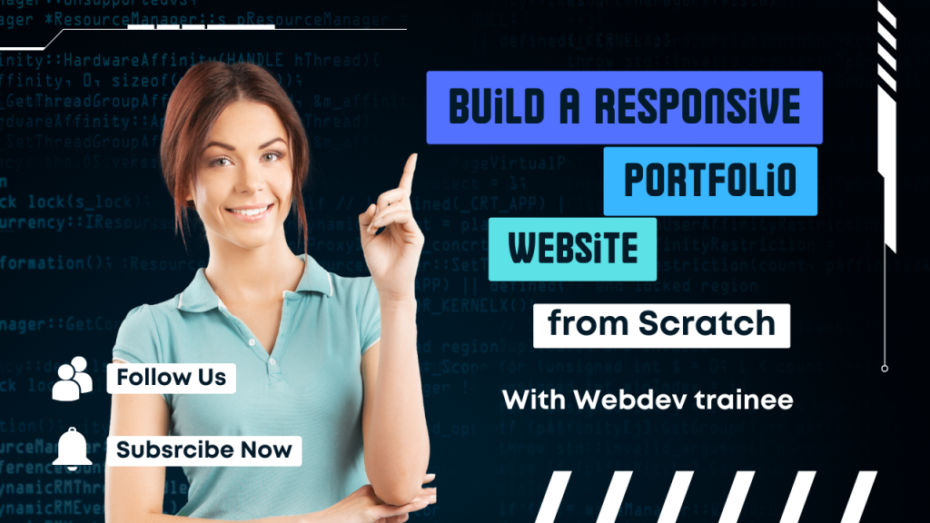 Build a Responsive Portfolio Website from Scratch